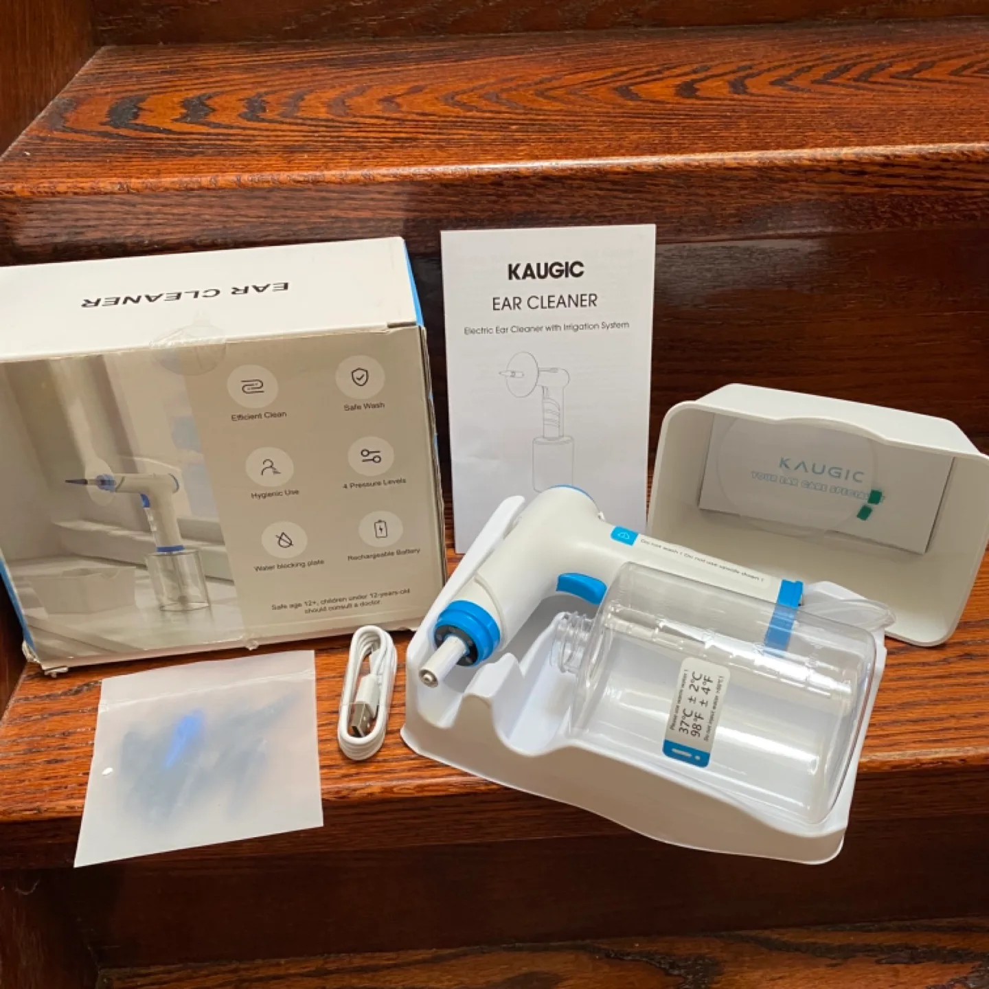 Kaugic Electric Ear Cleaner with Irrigation System image indicator(2)