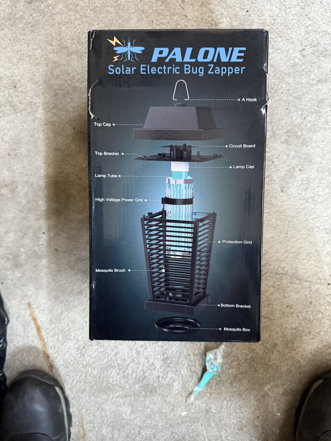PALONE Solar Electric Bug Zapper - photo 3