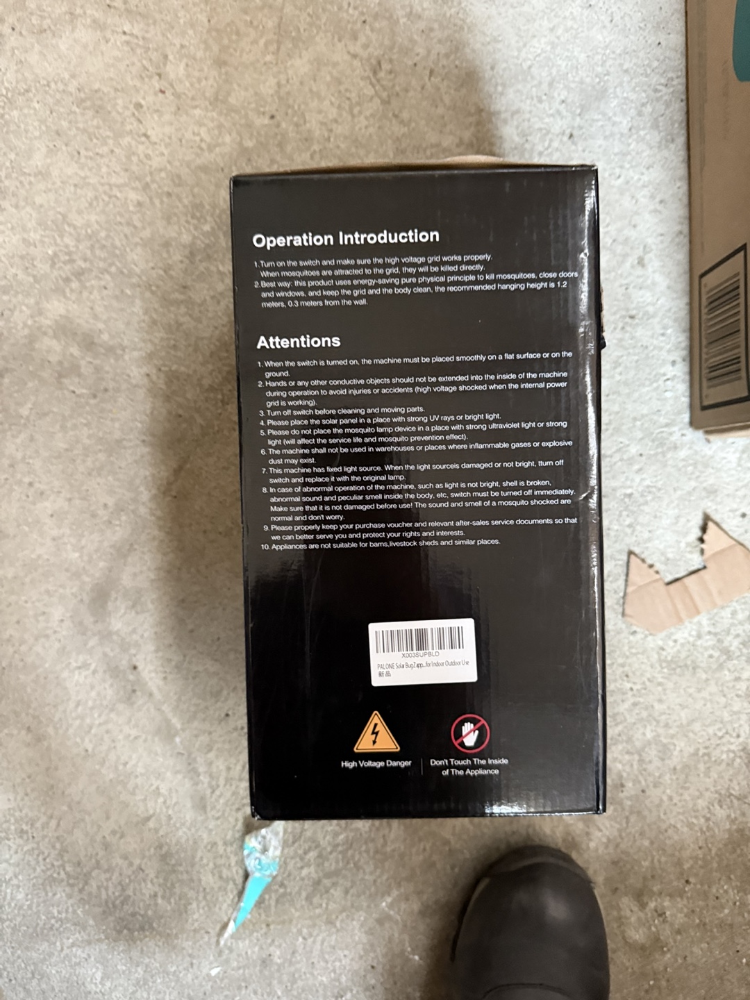 PALONE Solar Electric Bug Zapper - photo 4