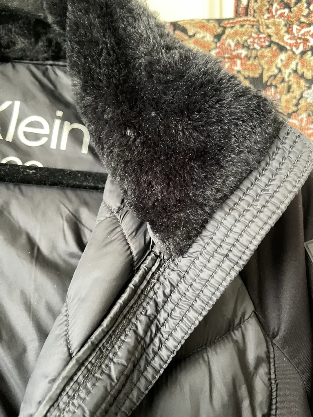 Calvin Klein Performance Black Puffer Jacket Size L/G image indicator(3)