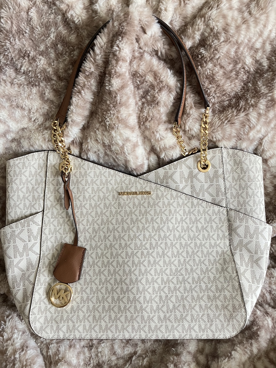 Michael Kors Beige/Brown Bag - Gently used - photo 2