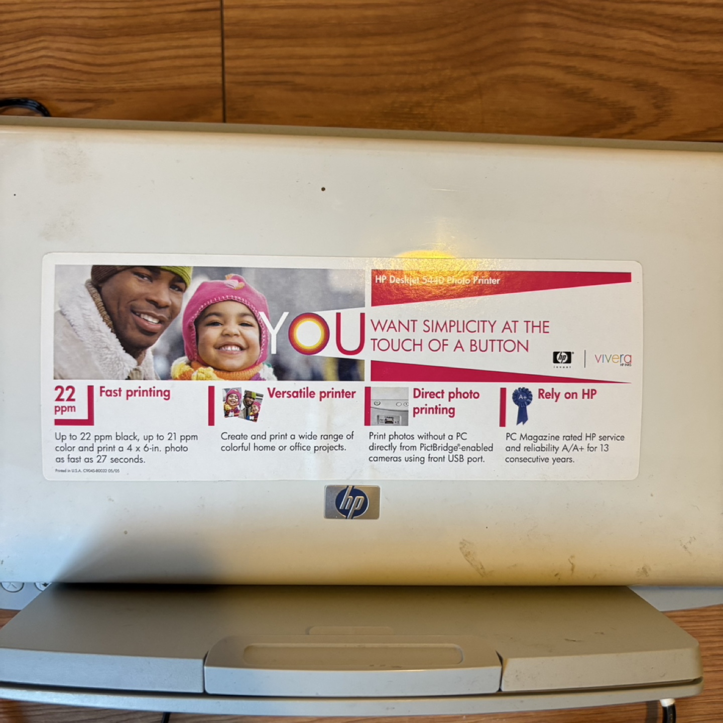 HP Deskjet 5440 Printer - photo 2