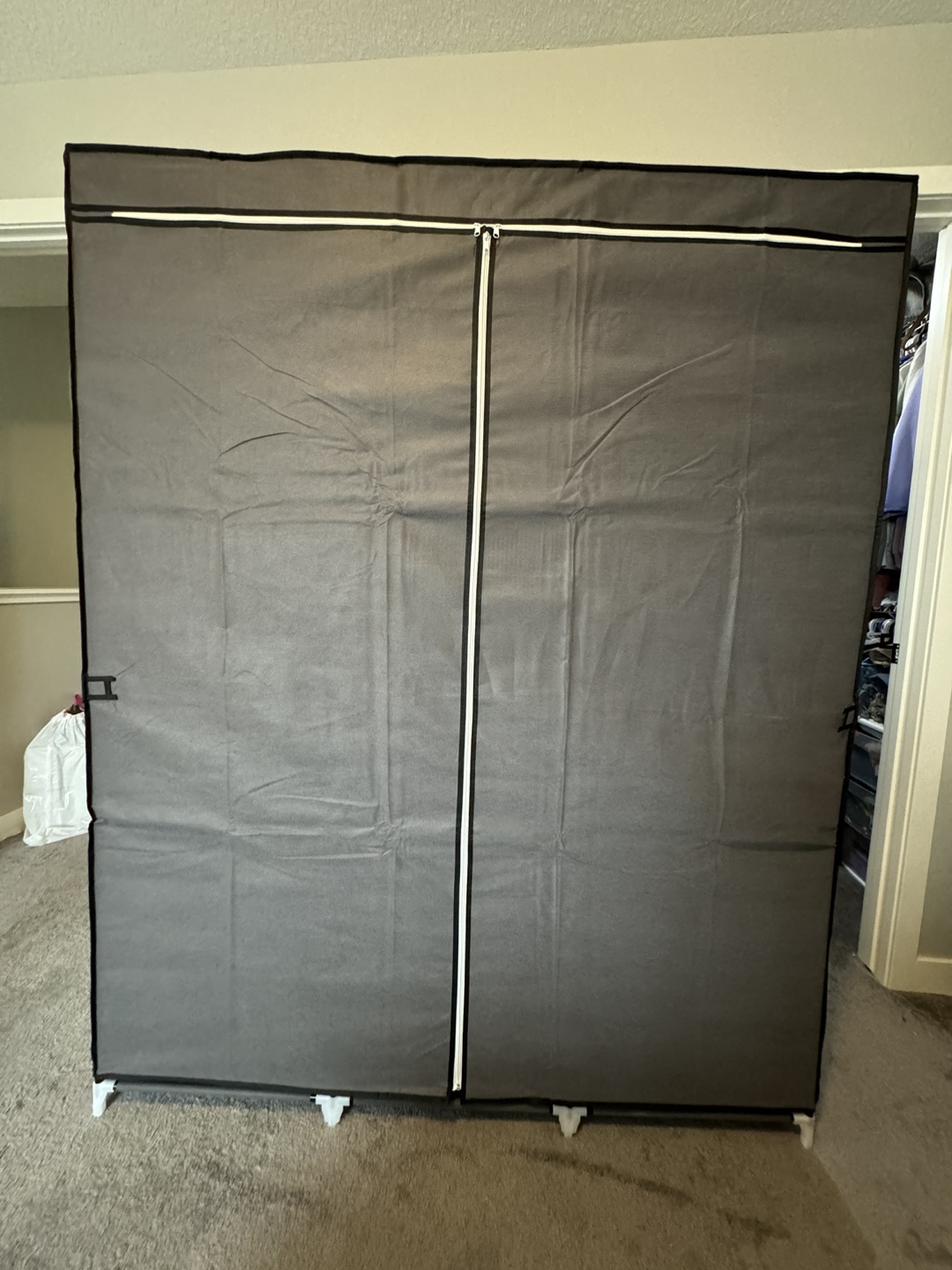 Portable Fabric Wardrobe Closet Organizer - photo 3