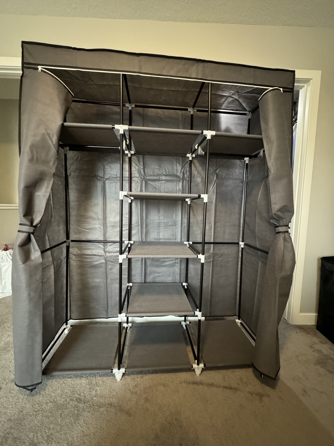 Portable Fabric Wardrobe Closet Organizer