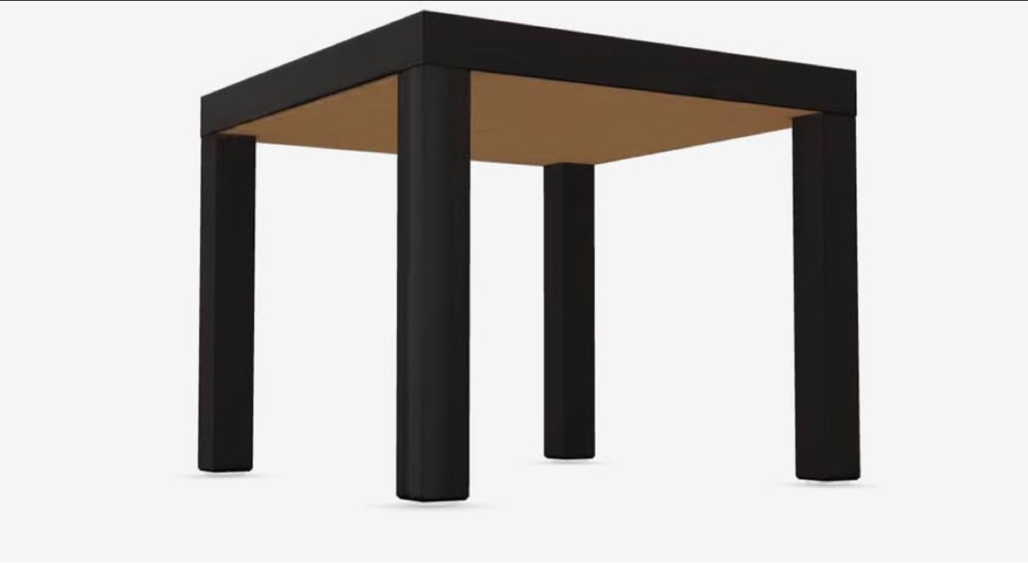 IKEA Lack Side Table - Black - photo 2