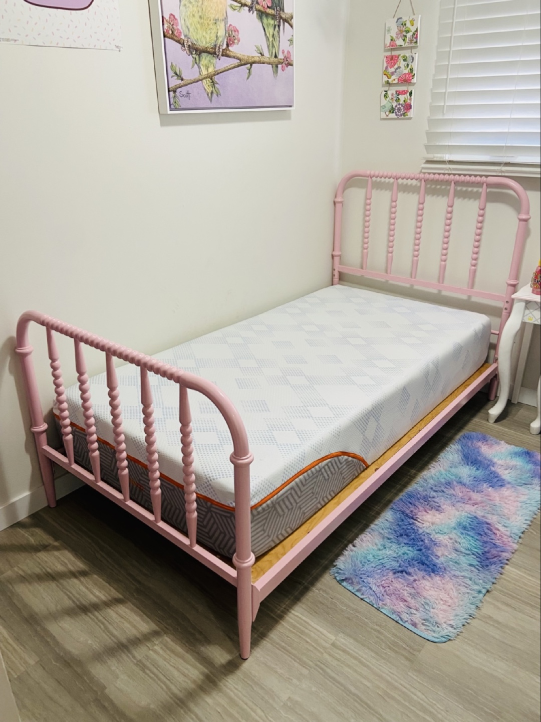 Metal bed frame - twin