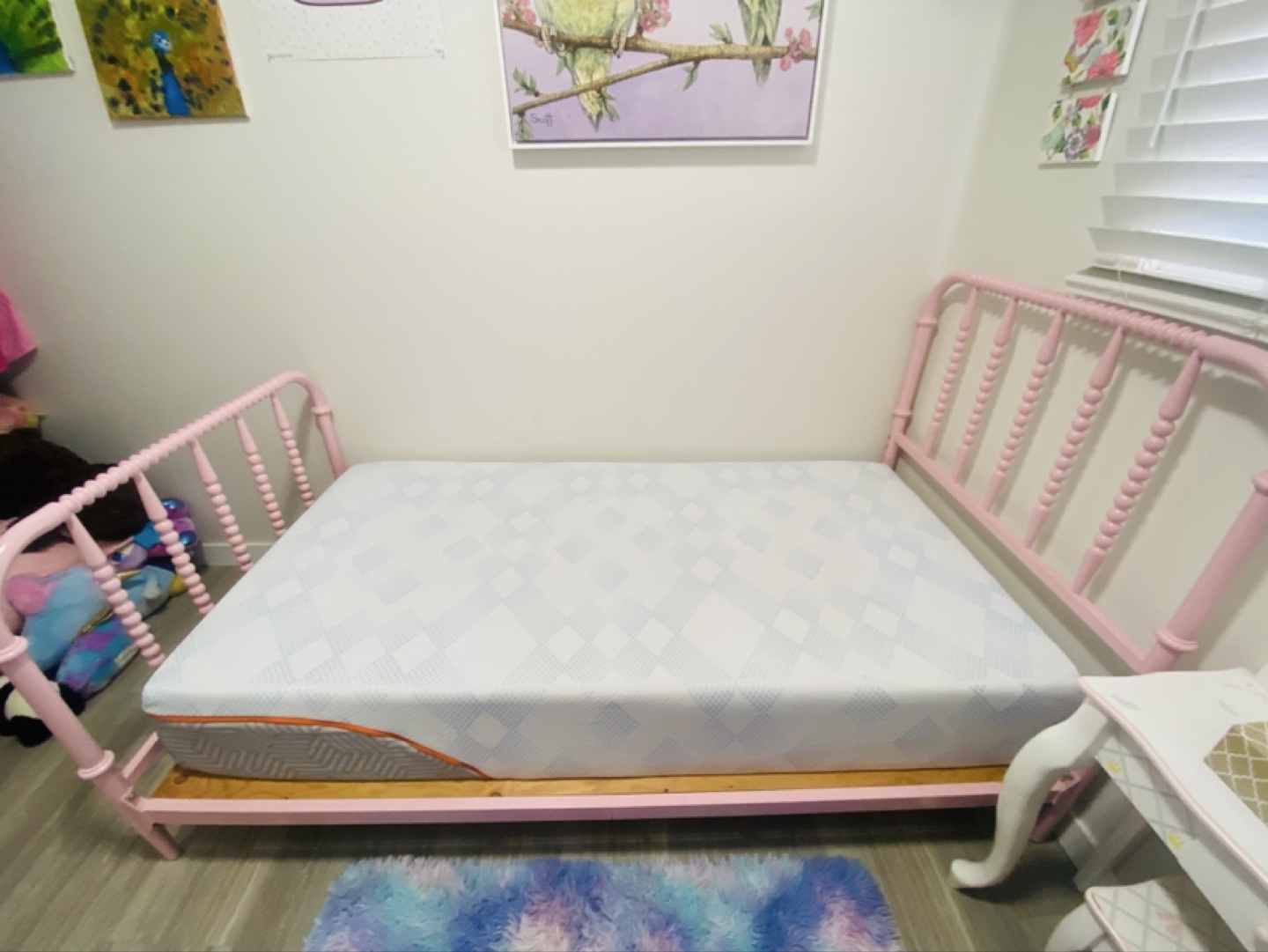 Metal bed frame - twin - photo 2