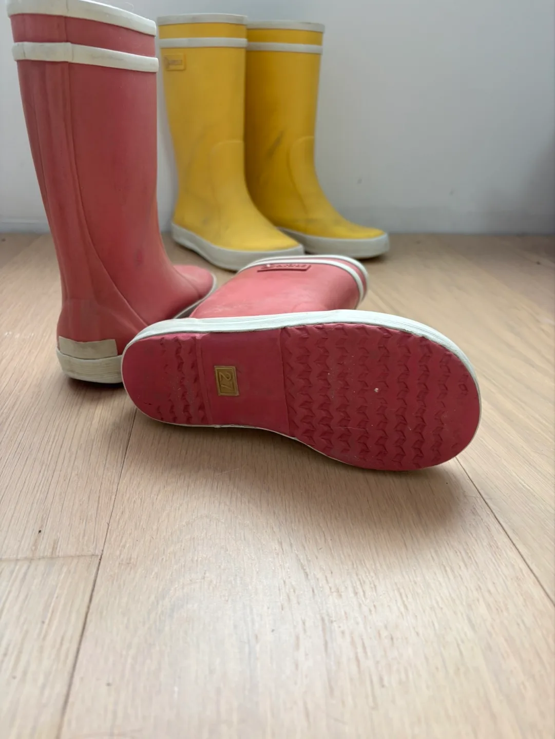 Aigle Kids' Lolly pop Rain Boots - Pink image indicator(3)