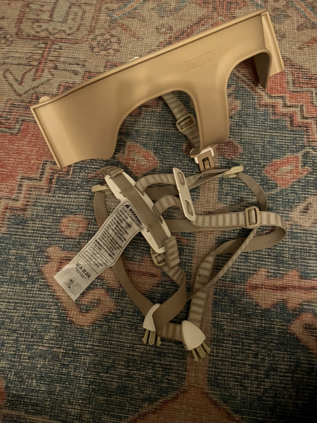 Stokke Tripp trapp baby set rail, harness, and extended gliders - photo 3