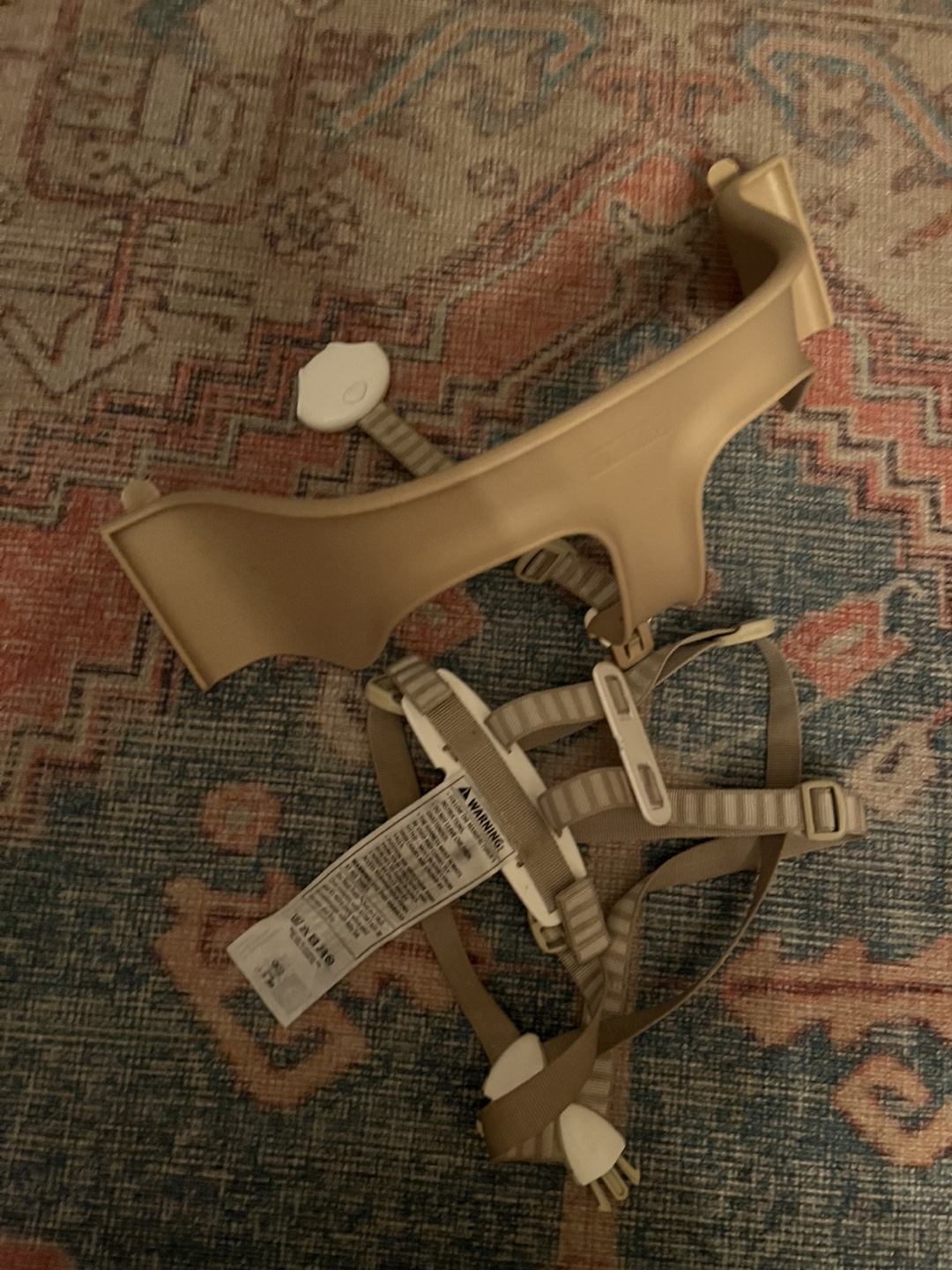Stokke Tripp trapp baby set rail, harness, and extended gliders - photo 2