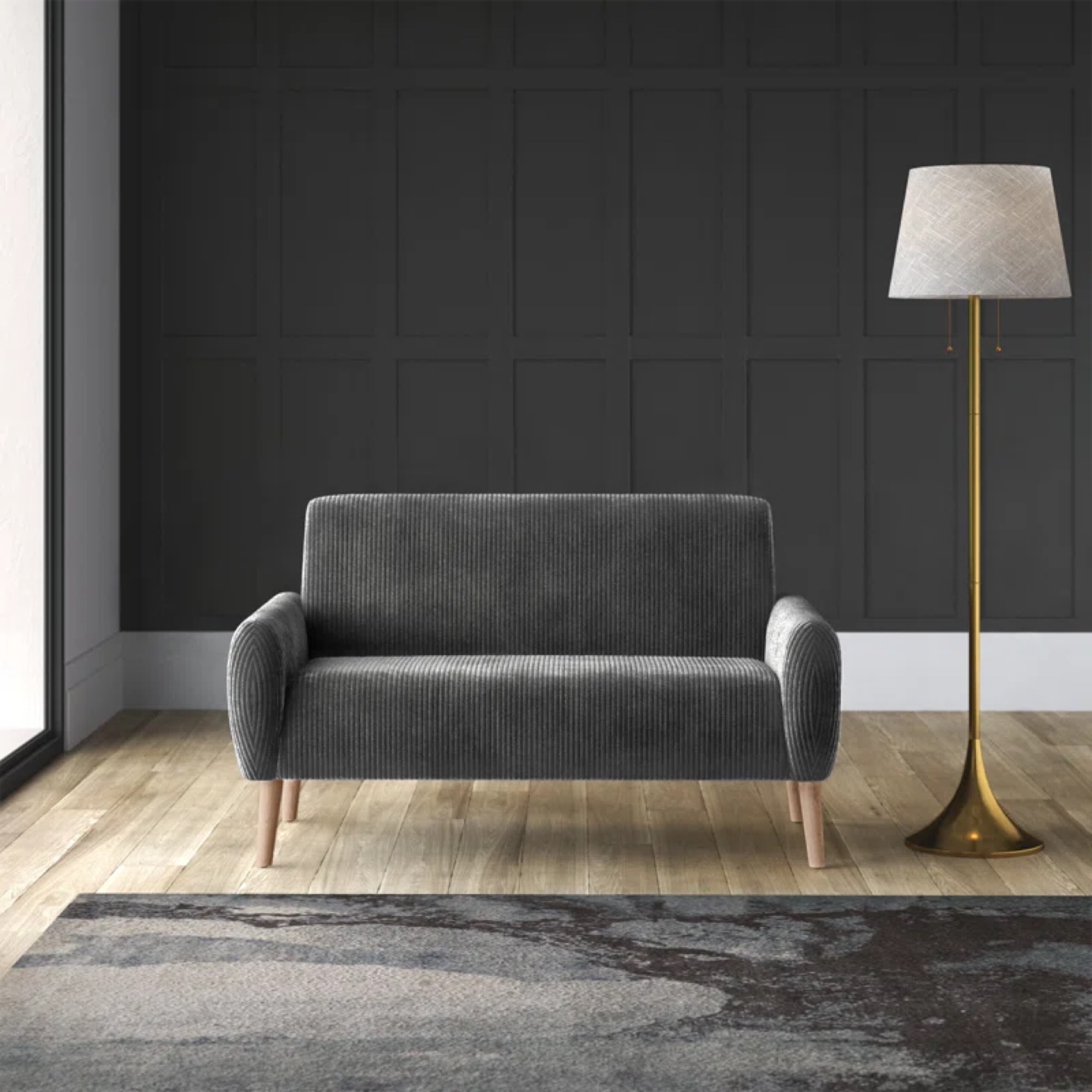 Corduroy Loveseat - photo 2