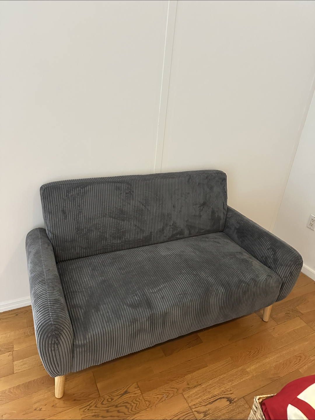 Corduroy Loveseat