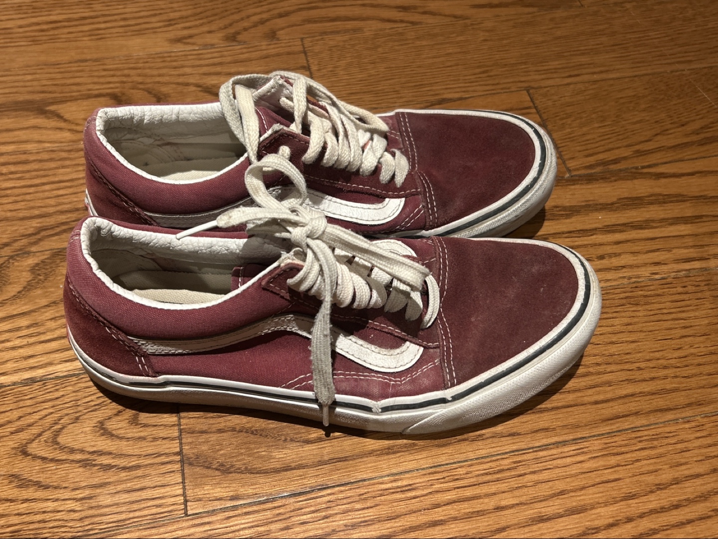 Vans Old Skool Burgundy Sneakers - photo 2