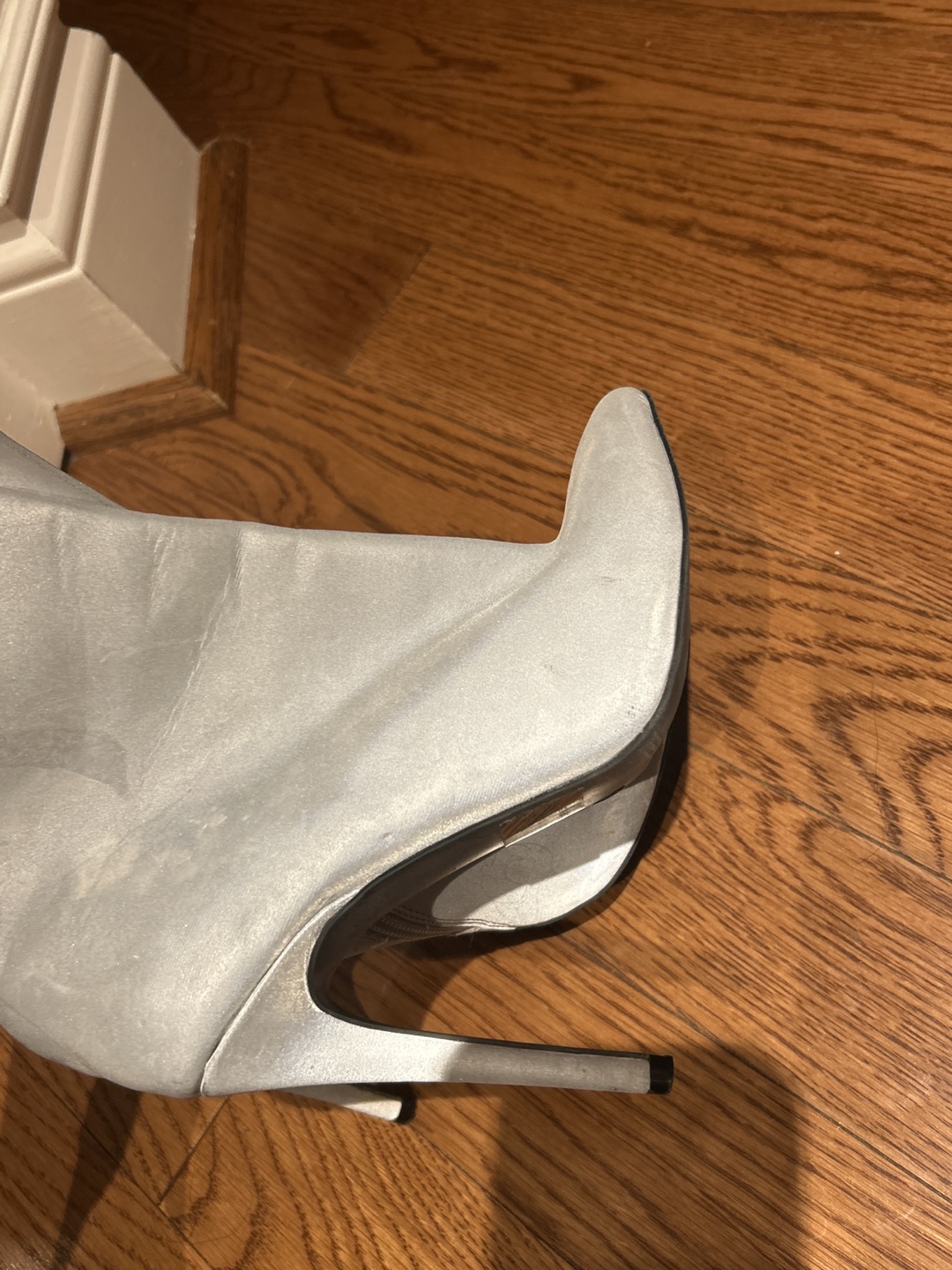 Silver Reflective Ankle Boots - photo 4