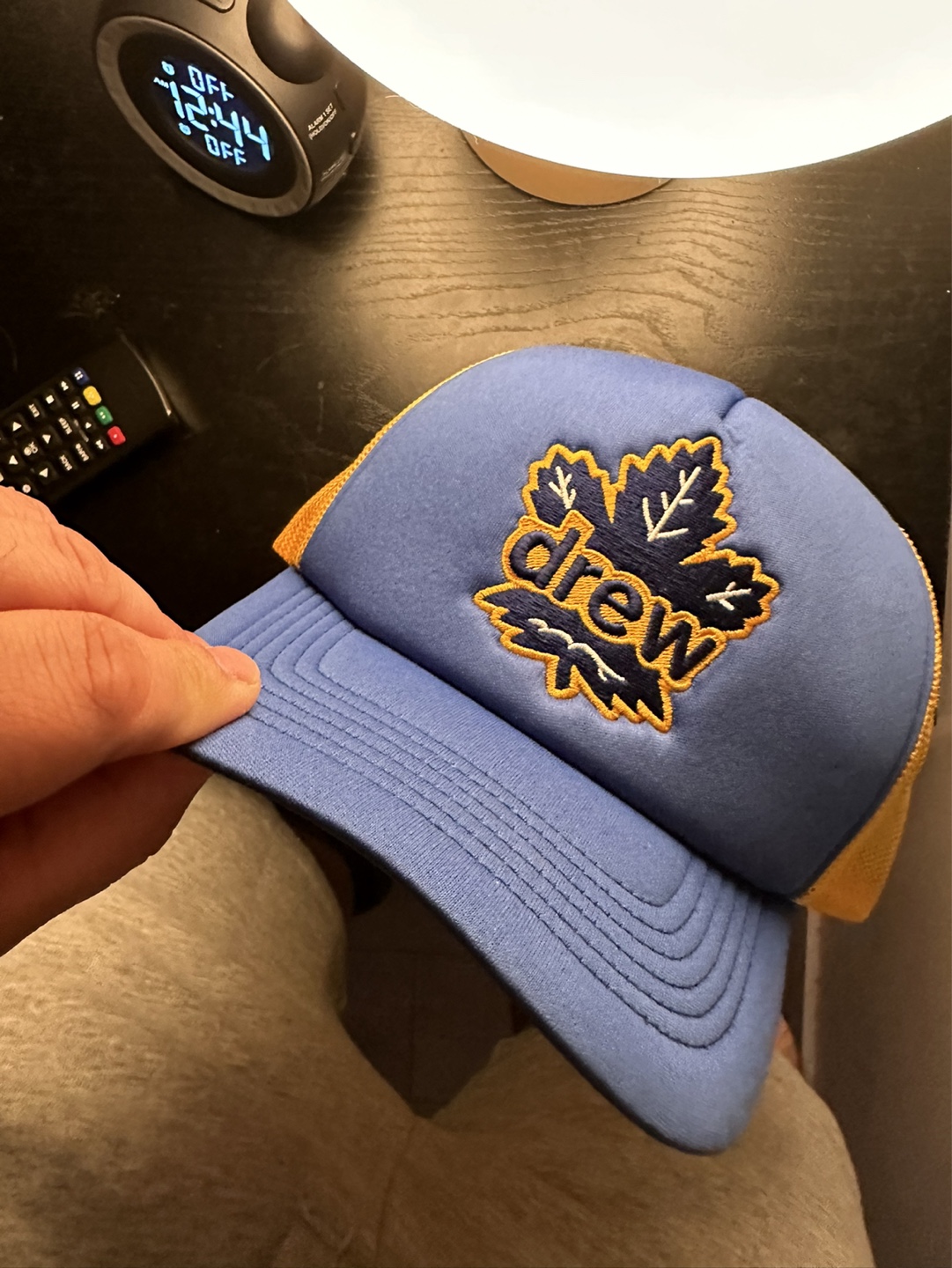 Drew House x Toronto Maple Leafs Trucker Hat - Blue