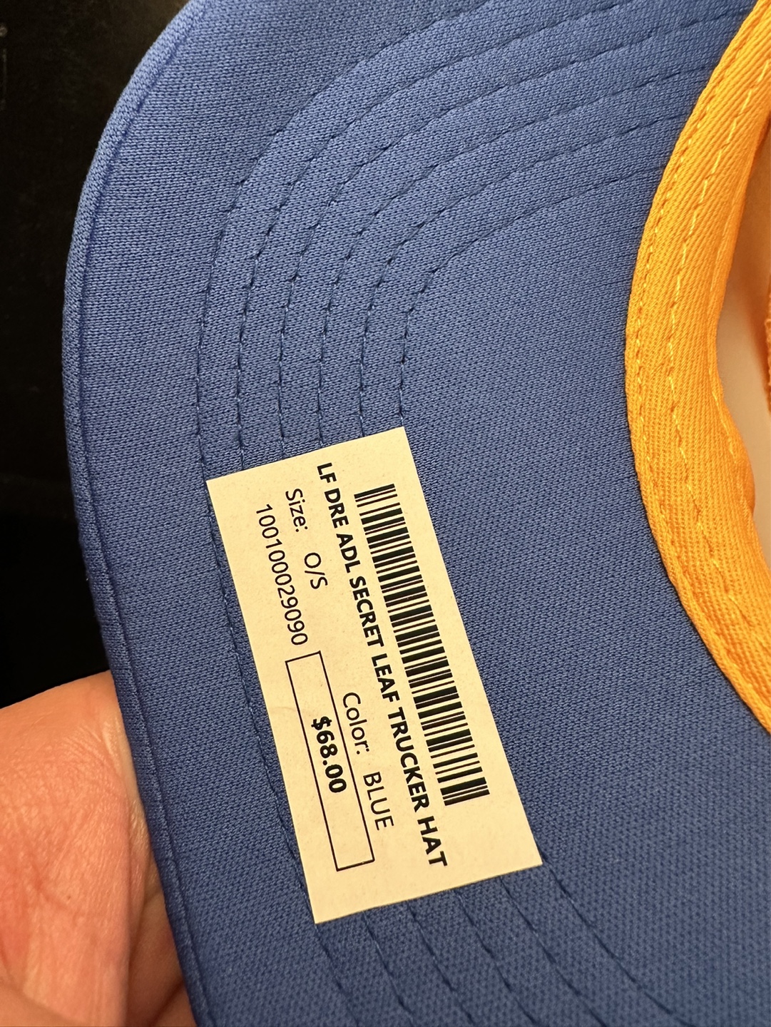 Drew House x Toronto Maple Leafs Trucker Hat - Blue - photo 2