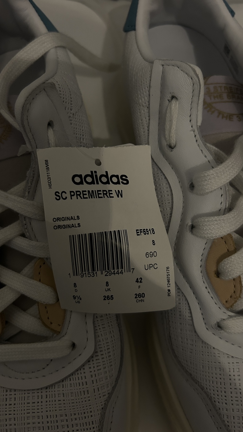 Unworn Adidas SC Premiere W Sneakers - Size 9.5 - photo 2