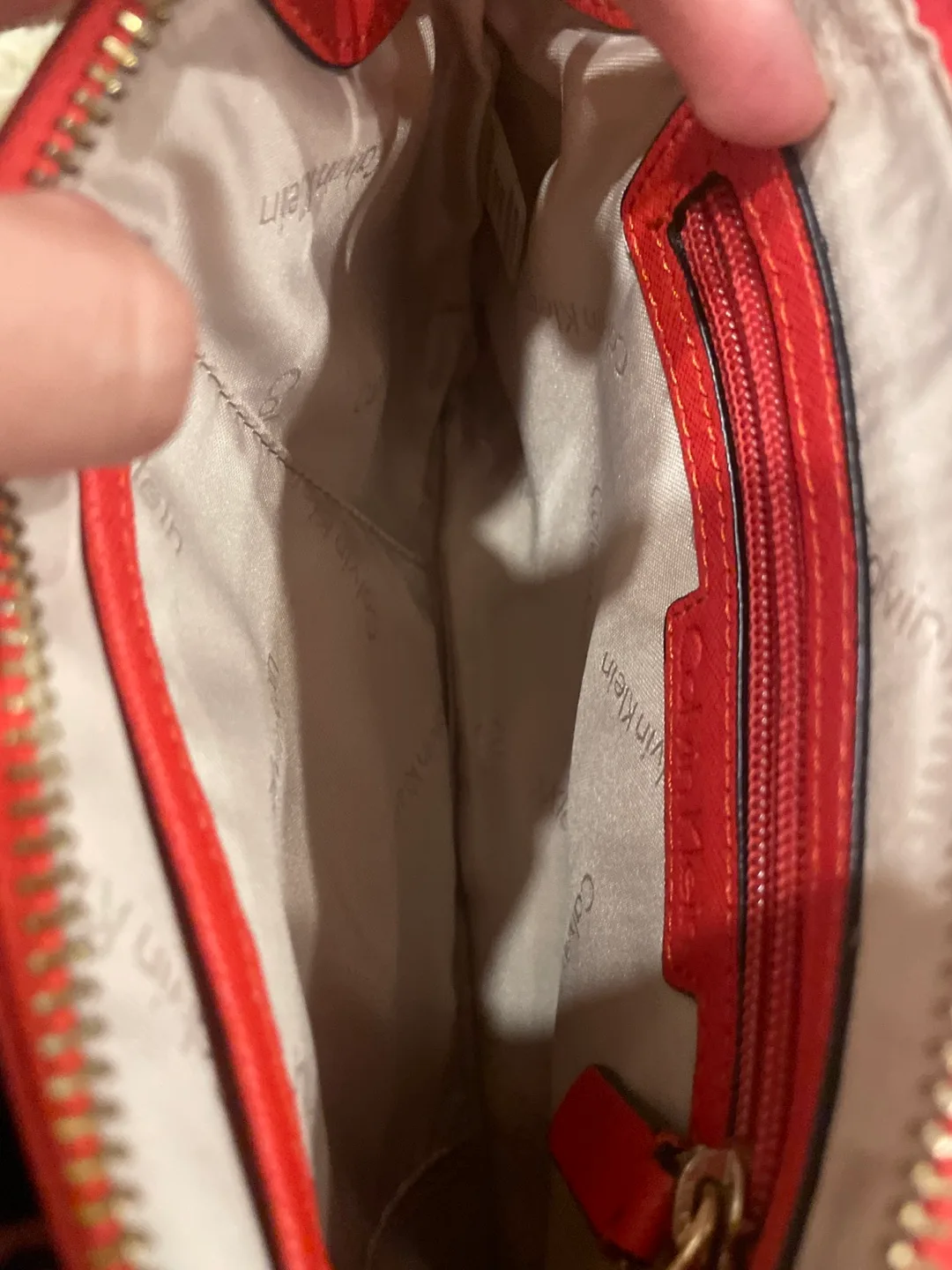 Calvin Klein Red Crossbody Bag image indicator(2)