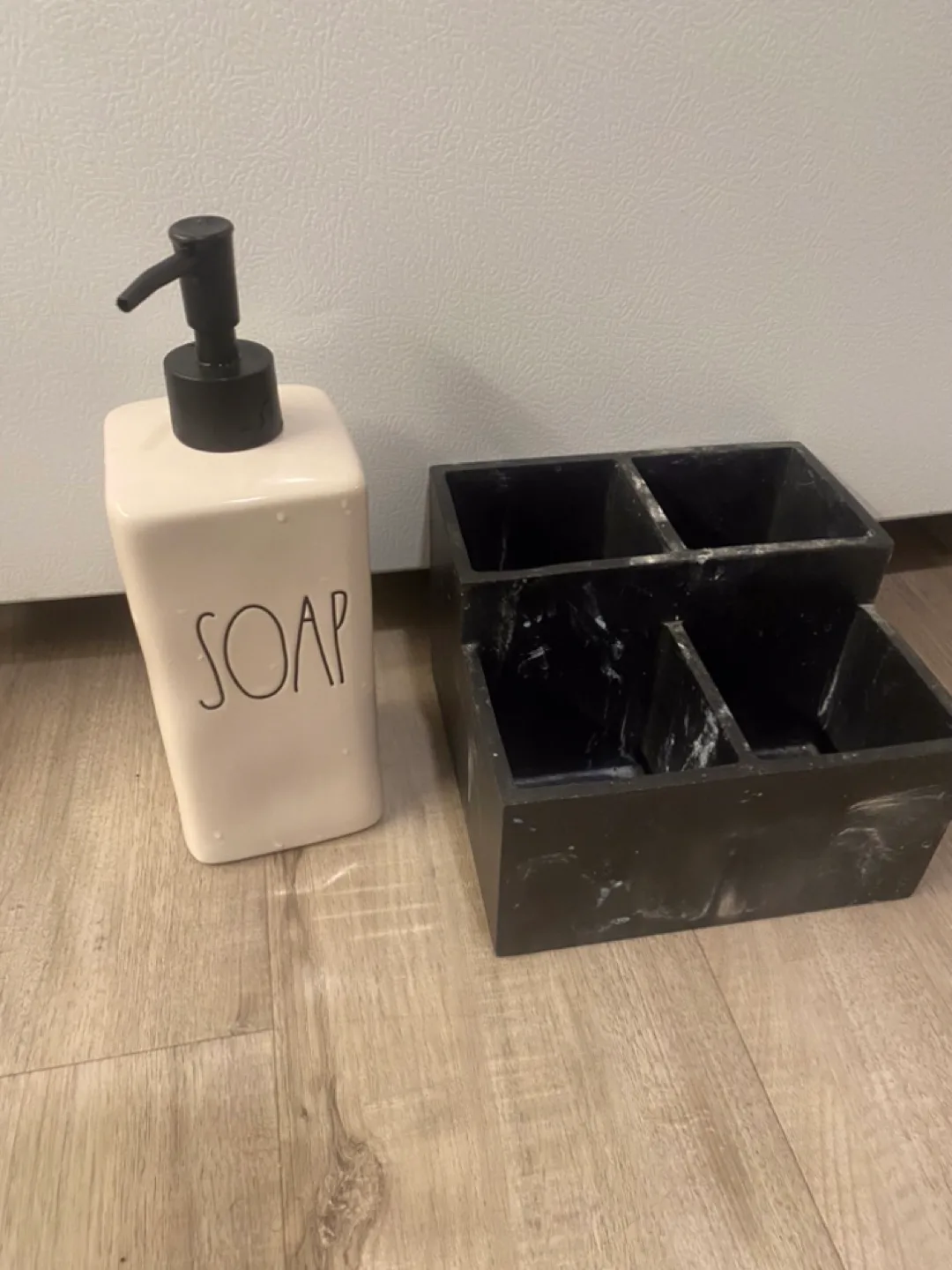 Rae Dunn Soap Dispenser & Organizer Set image indicator(2)