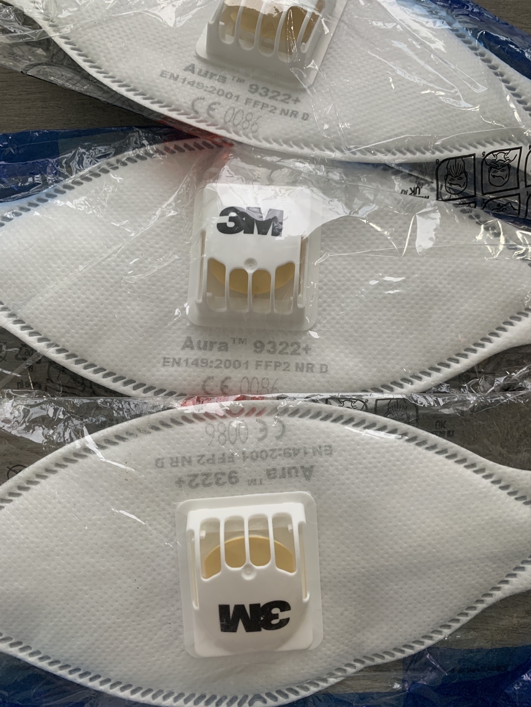 3M Aura 9322+ Respirators & Safety Glasses - Bundle - photo 3