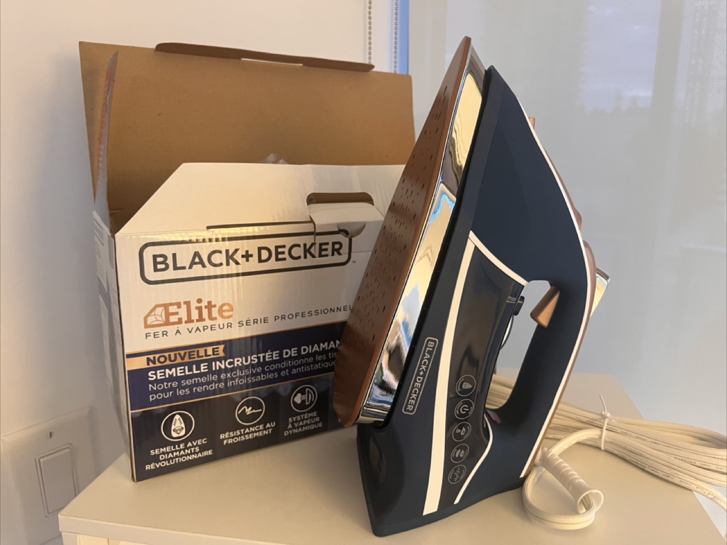 Black+Decker Elite Professional Series Steam Iron