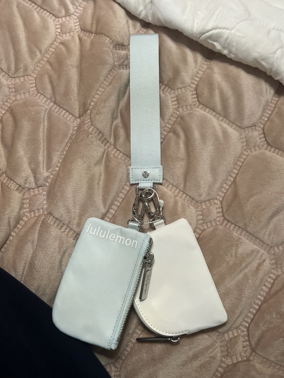 Lululemon Double Pouch Keychain