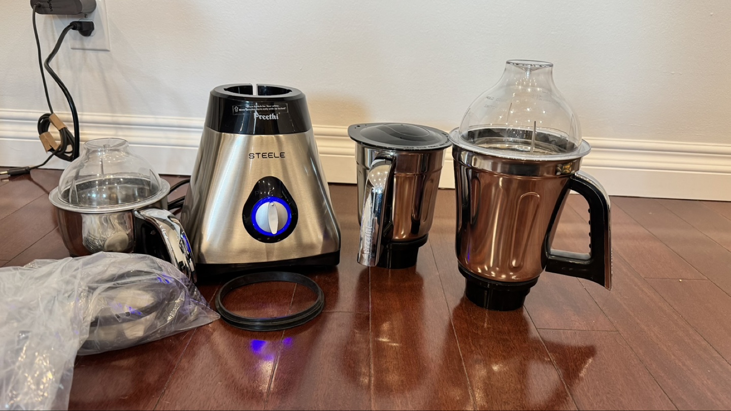 Preethi Steele Mixer Grinder - photo 2