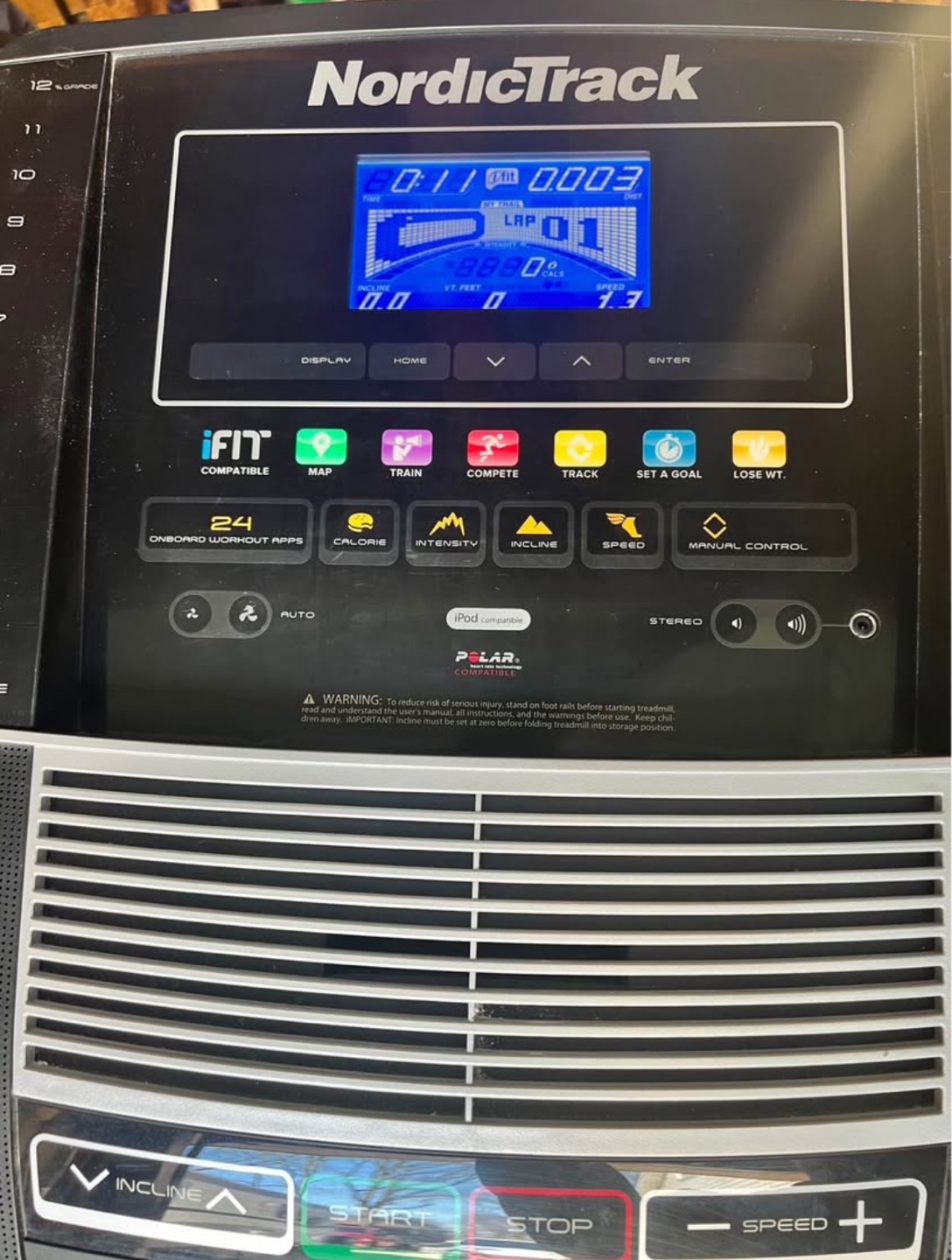 NordicTrack T 6.5 S Treadmill - SpaceSaver Design