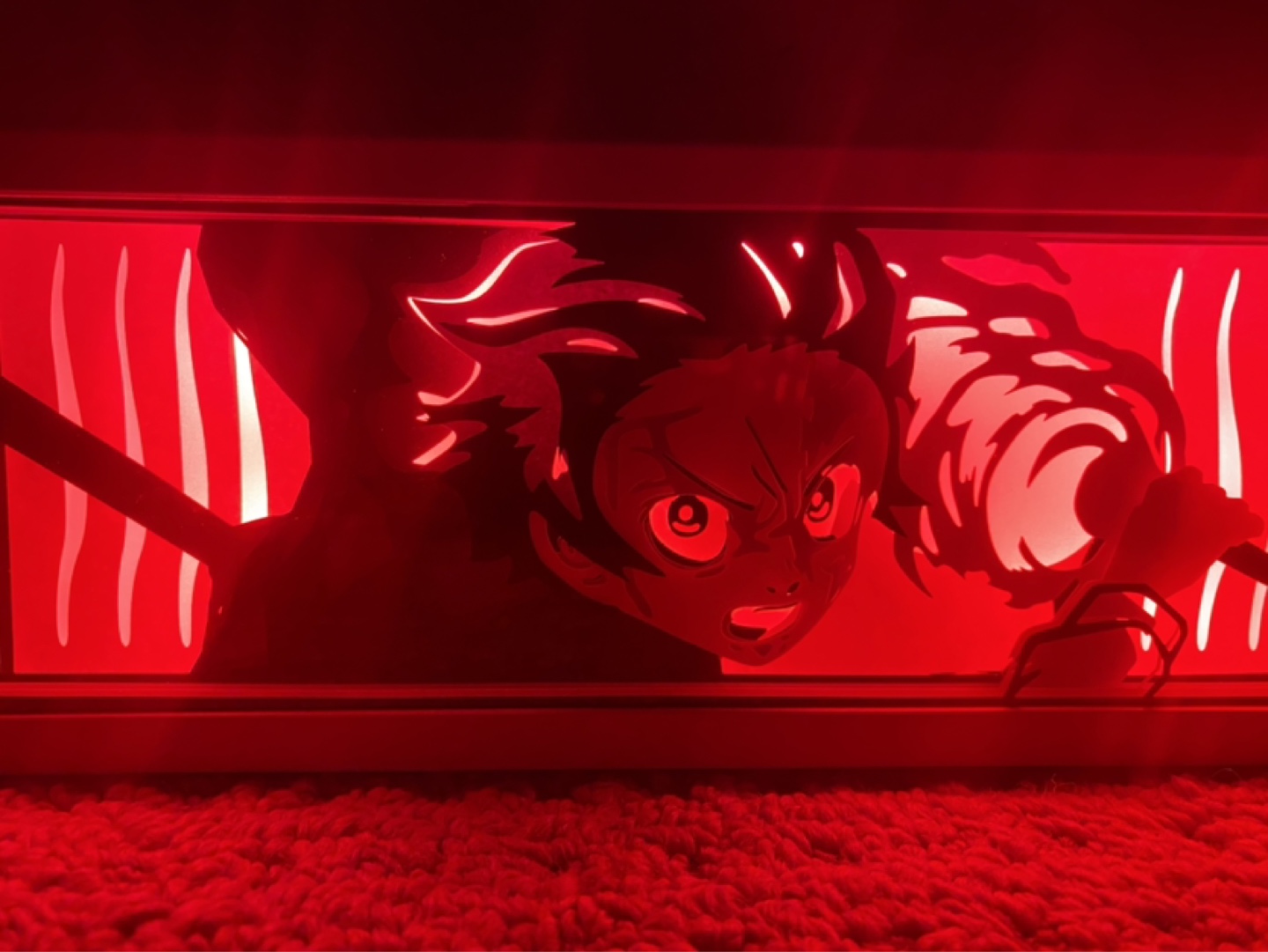 Demon Slayer Tanjiro LED Light Box