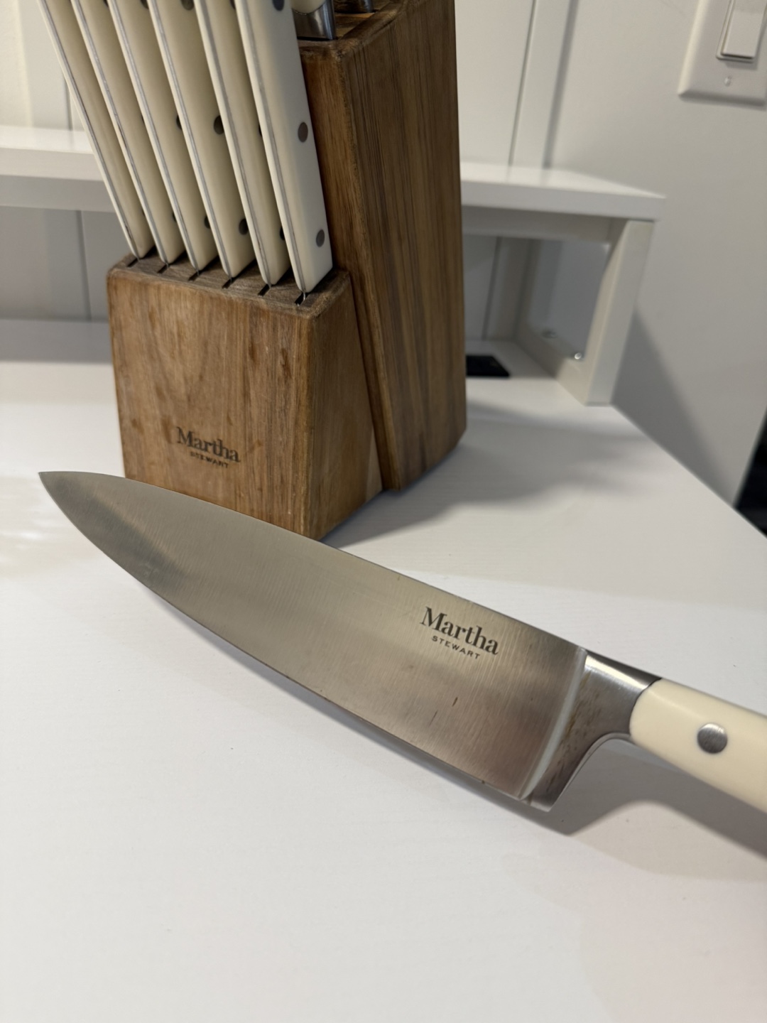 Martha Stewart 12-Piece Knife Set with Block