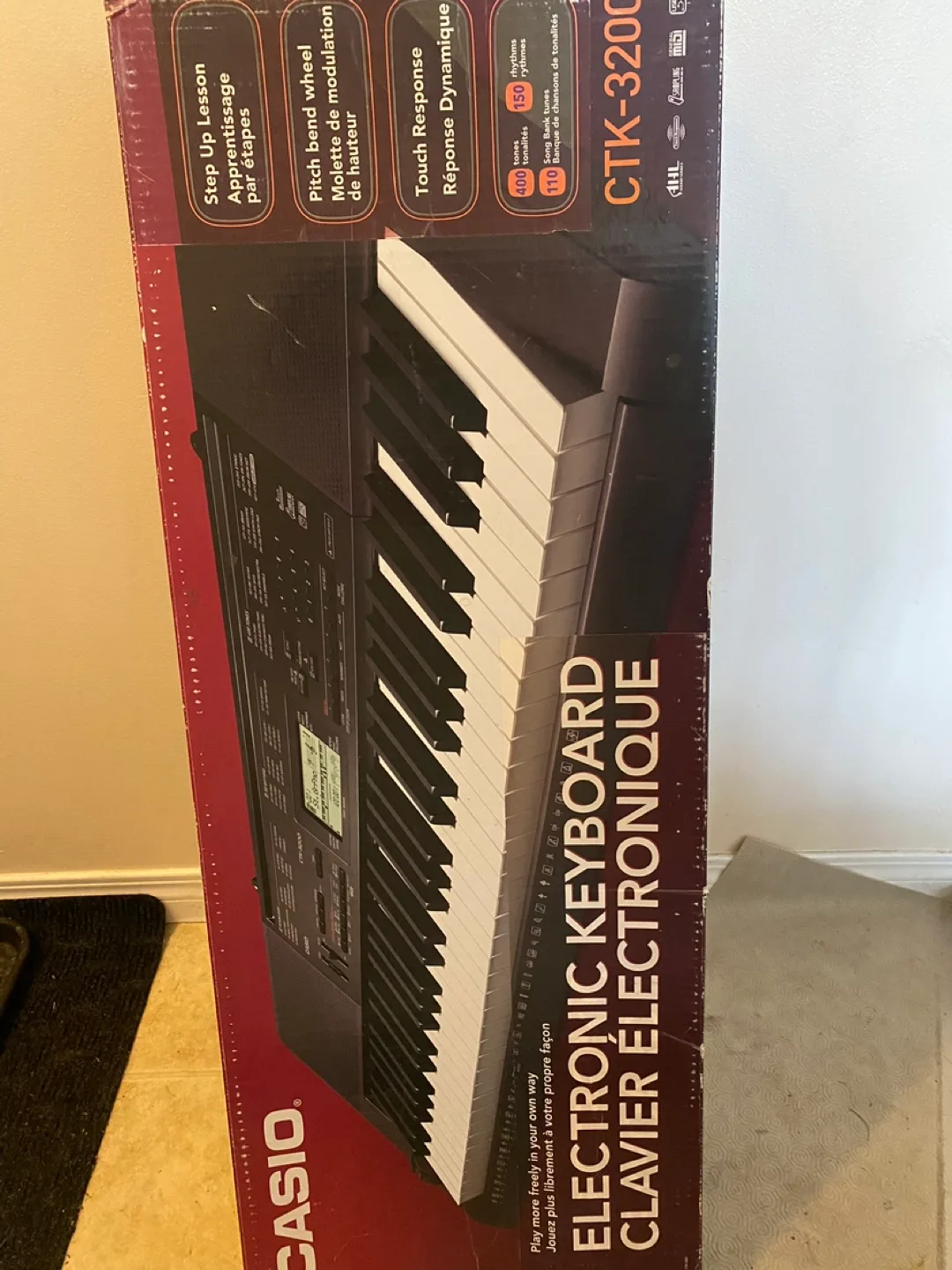 Casio CTK-3200 Electronic Keyboard thumbnail