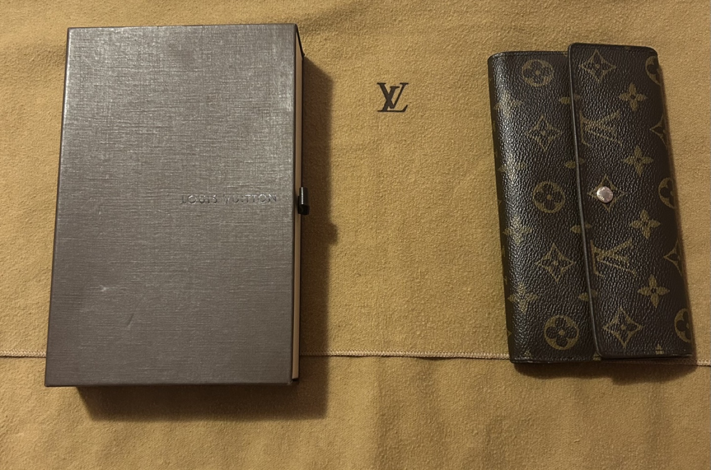 Authentic Louis Vuitton Monogram Canvas Wallet