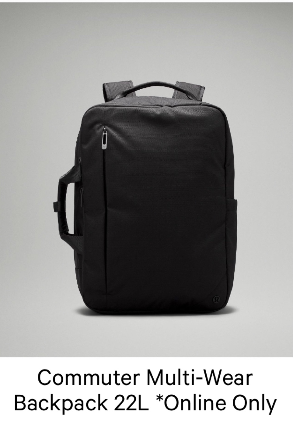 Lululemon Commuter Backpack 22L - Black