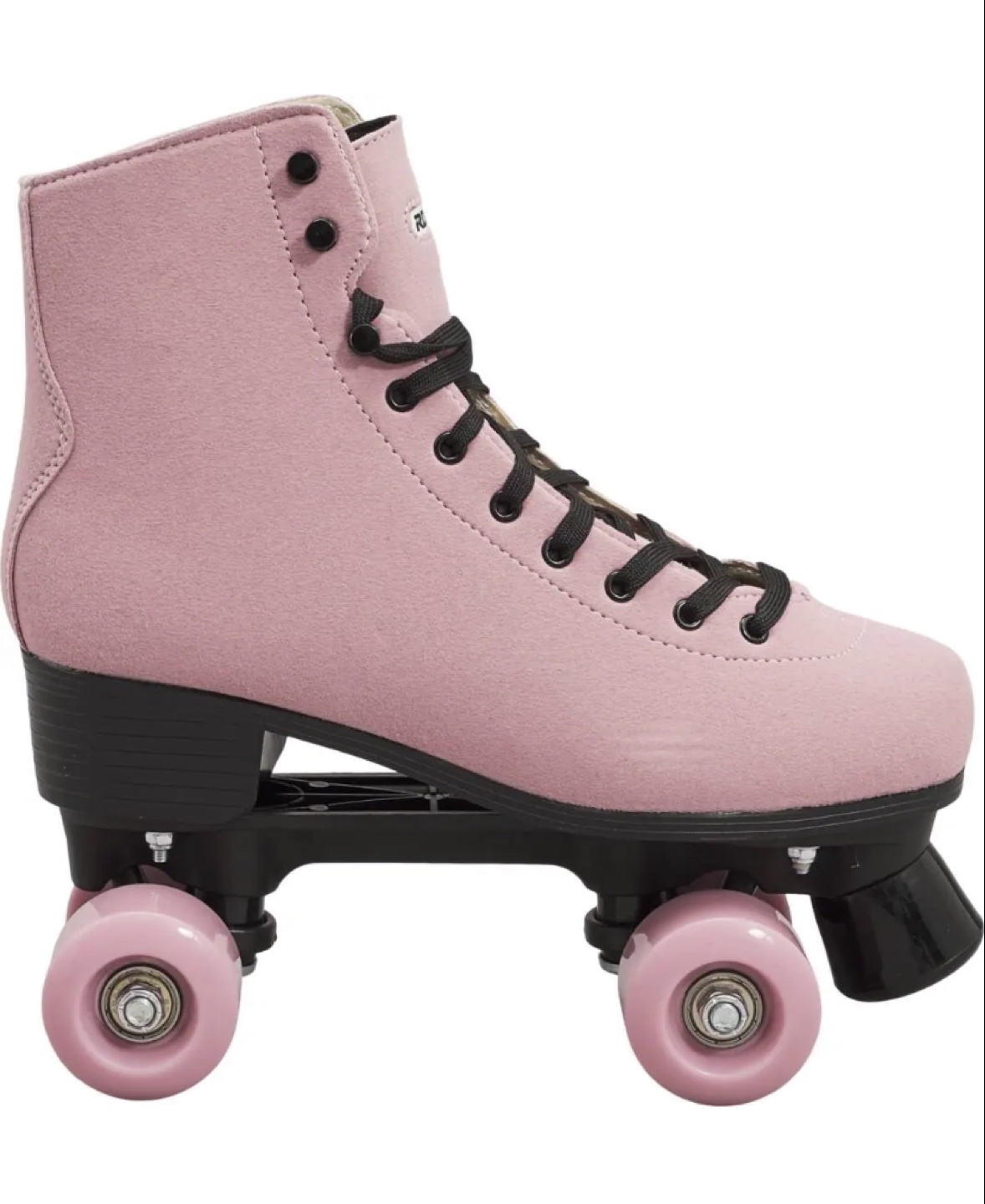 Roces RC1 Classicroller QuadSkates - Pink Suede Size 8-8.5 - photo 2