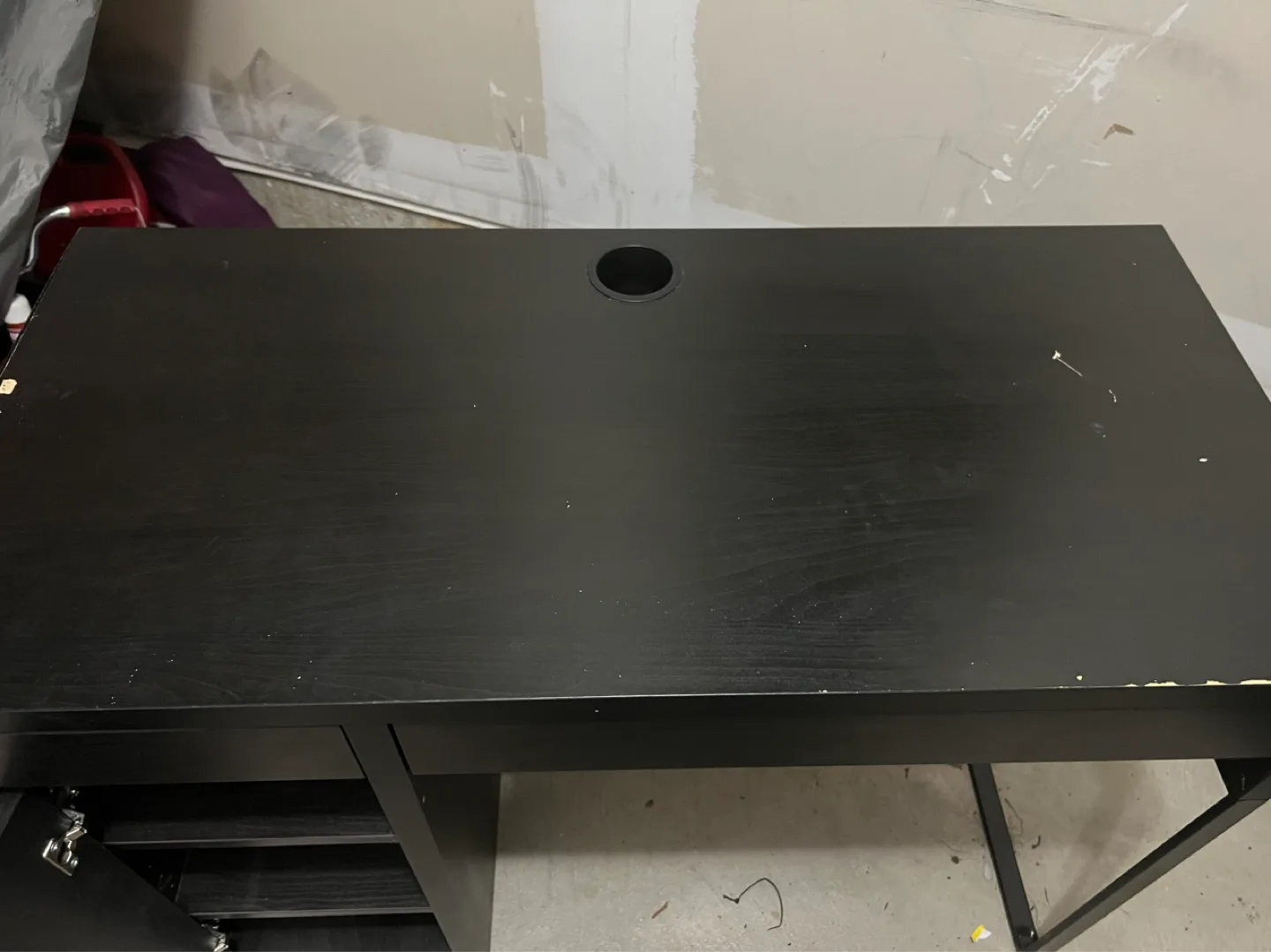 IKEA MICKE Desk - Black-Brown image indicator(2)