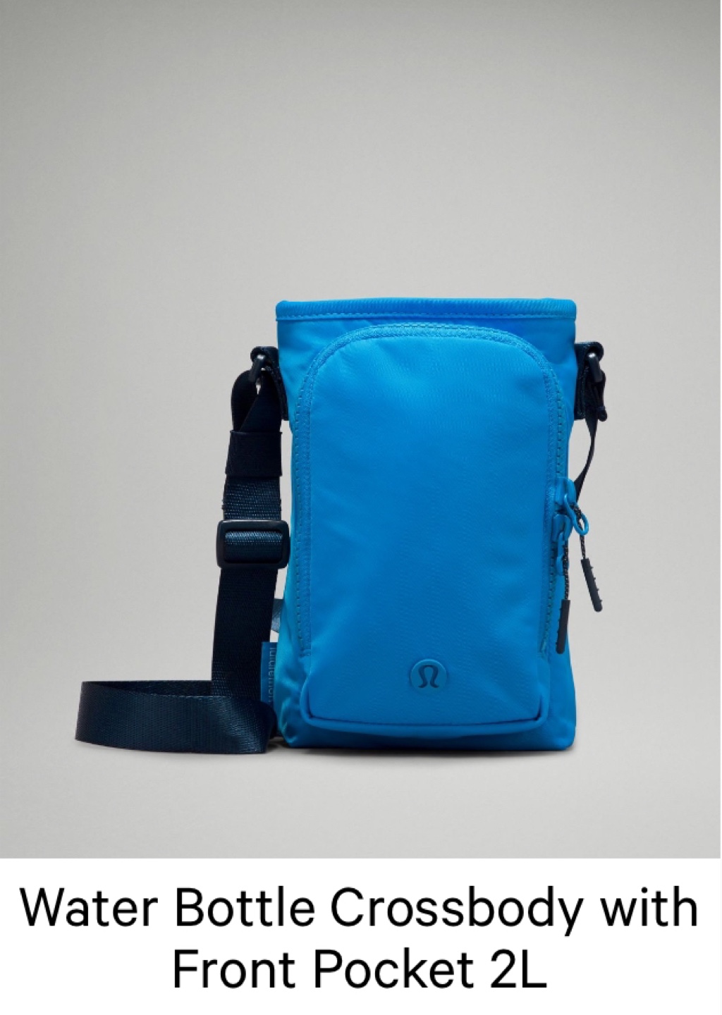 Lululemon Water Bottle Crossbody Bag - Blue