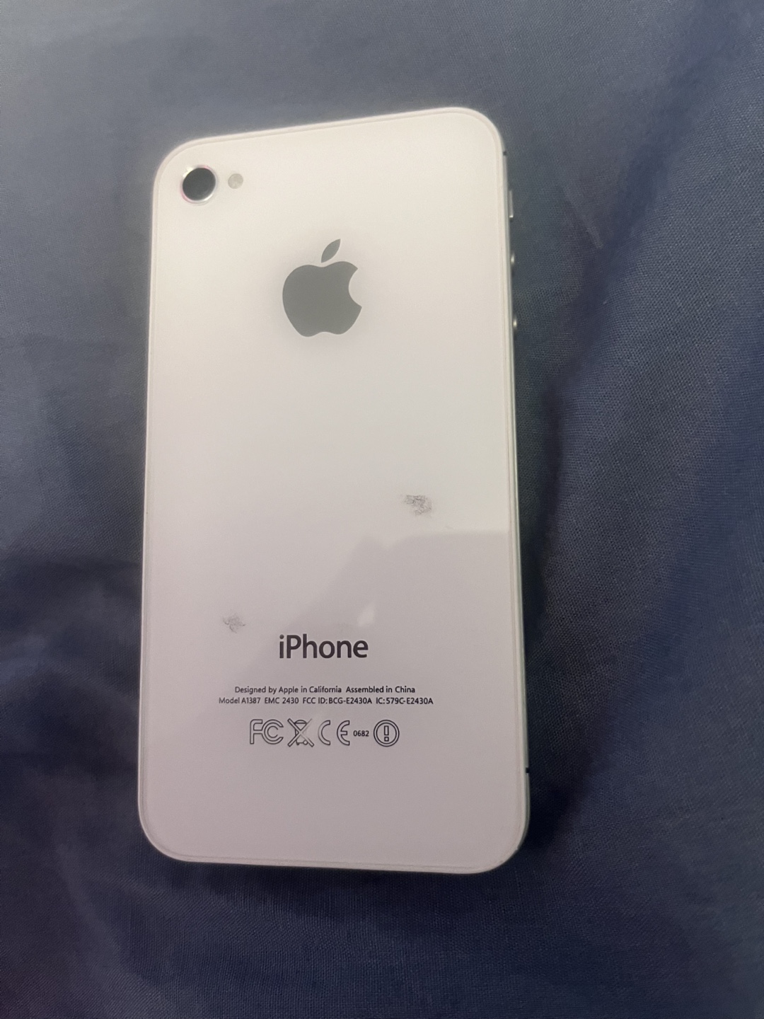 White iPhone 4 for parts - photo 2
