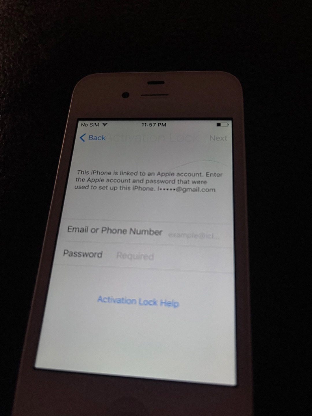 White iPhone 4 for parts - photo 4