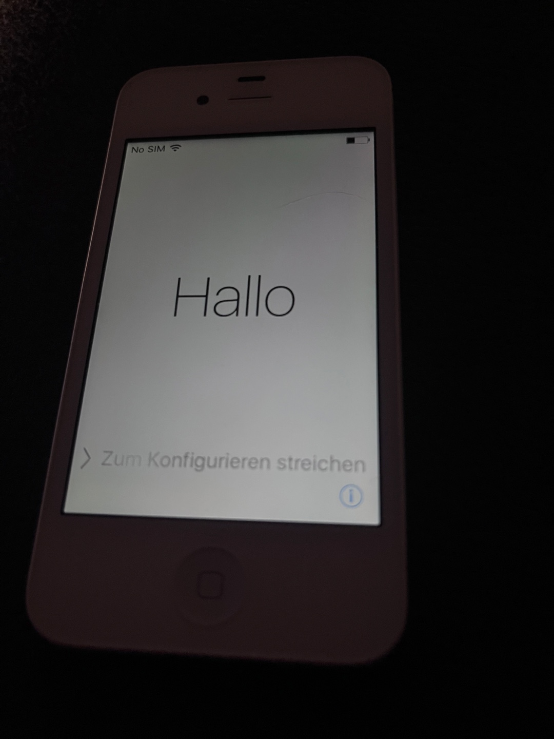 White iPhone 4 for parts - photo 3