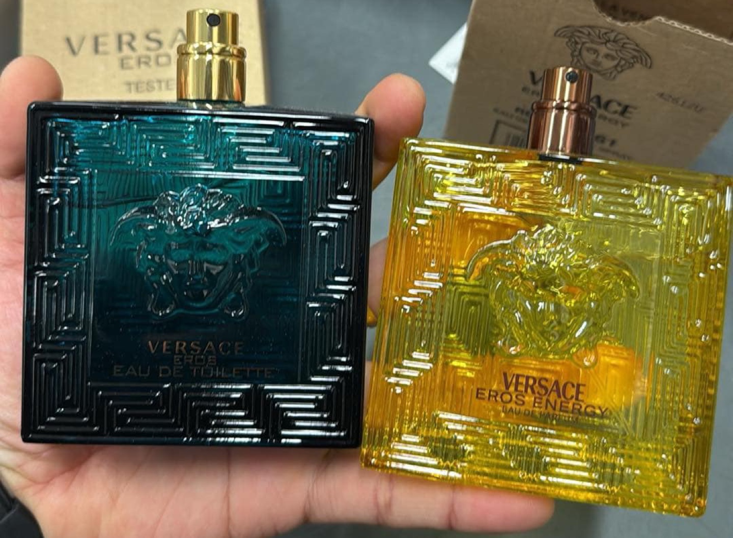 Versace Eros & Eros Energy Eau de Toilette