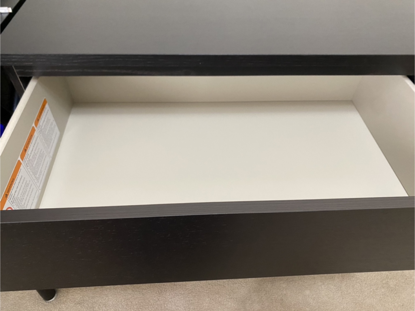 IKEA MALM 6-Drawer Dresser - Black-Brown - photo 2