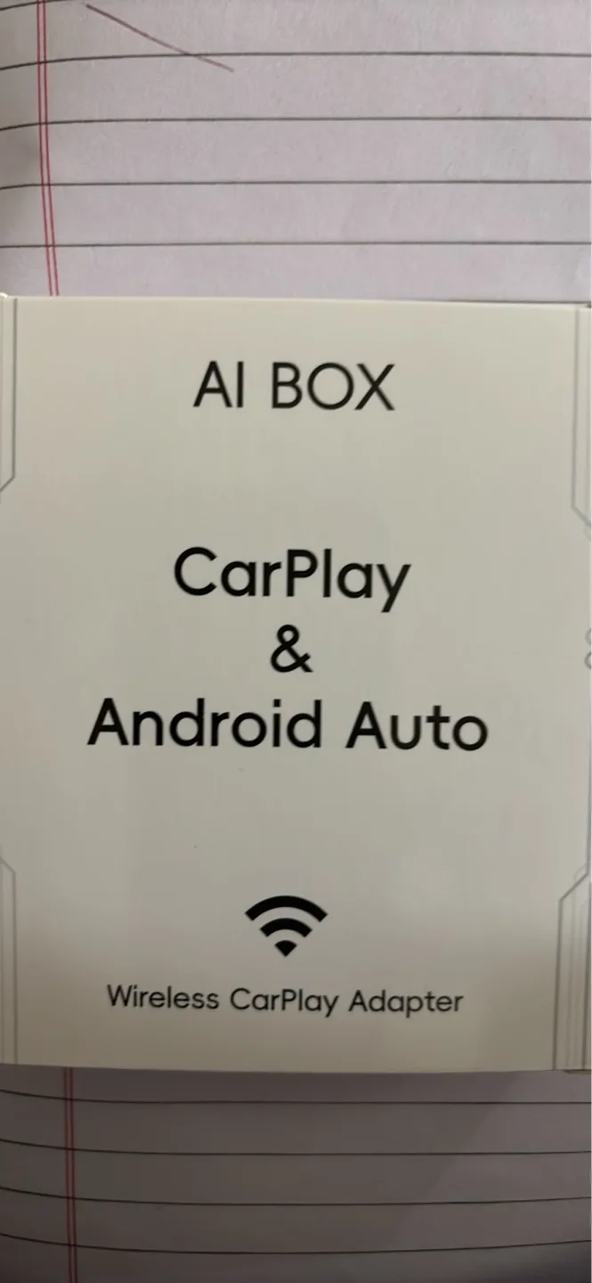 AI BOX Wireless CarPlay & Android Auto Adapter image indicator(2)