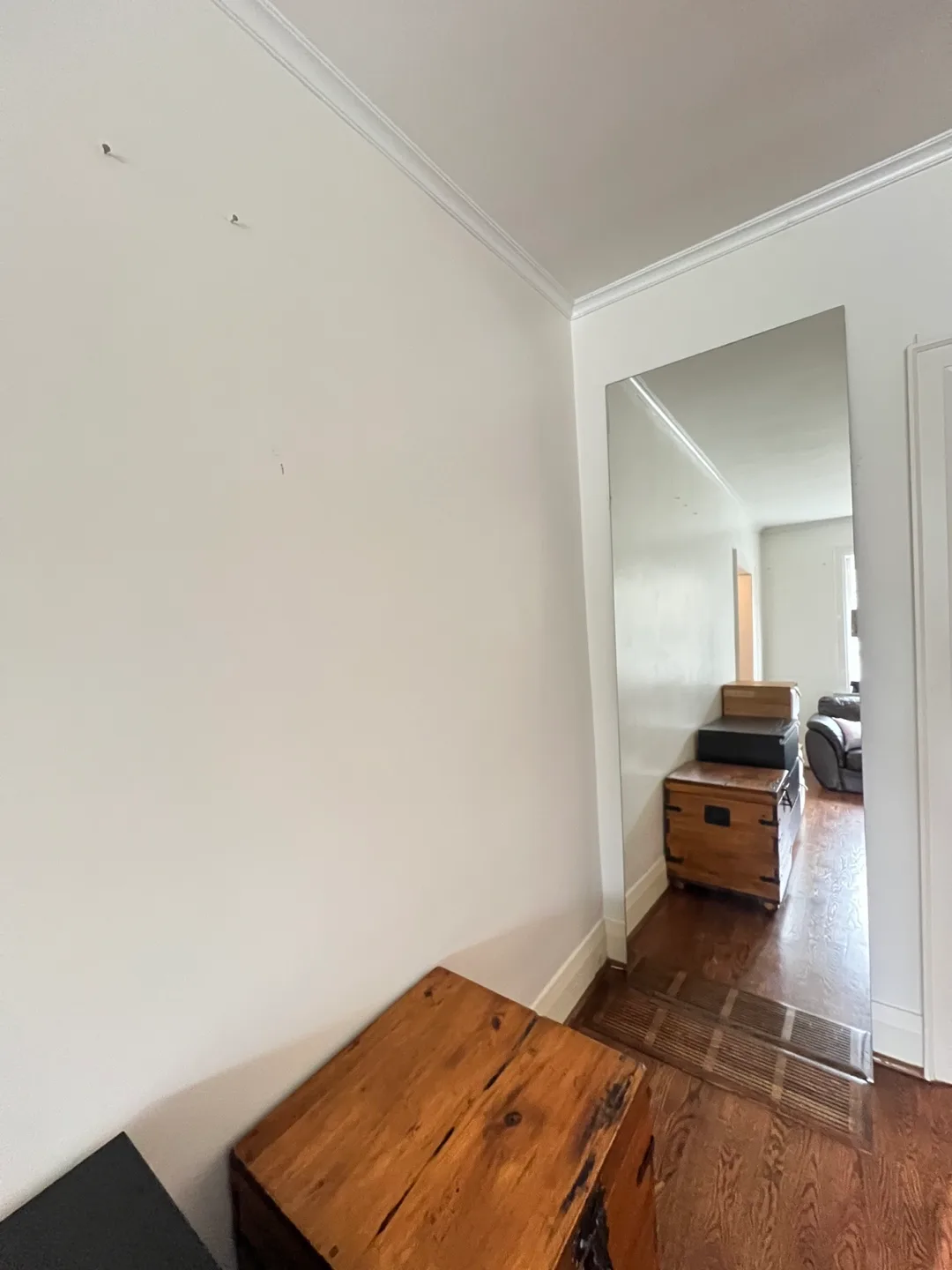 CONTENT SALE: Large, Unframed Full-Length Mirror image indicator(3)