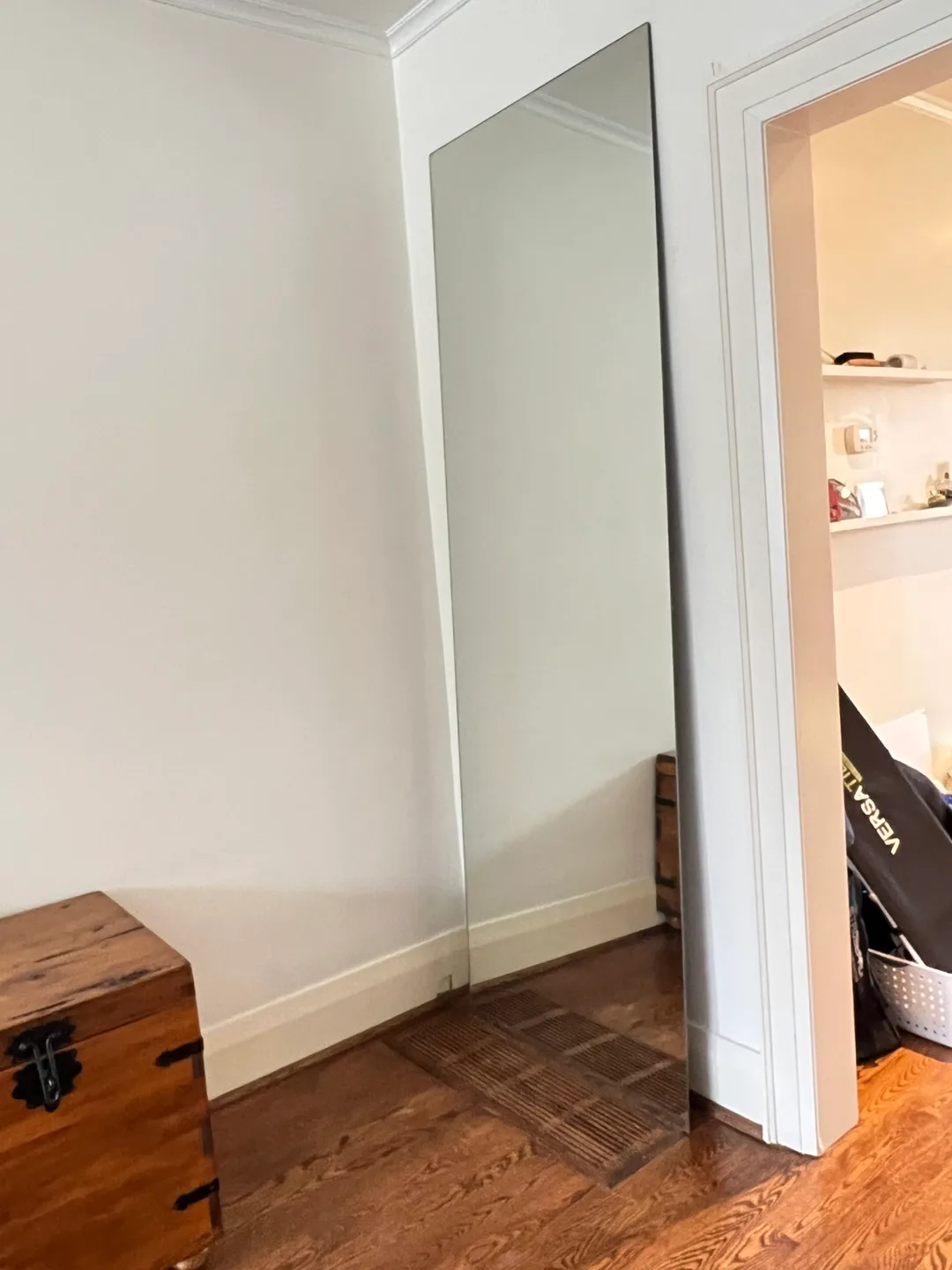 CONTENT SALE: Large, Unframed Full-Length Mirror image indicator(2)