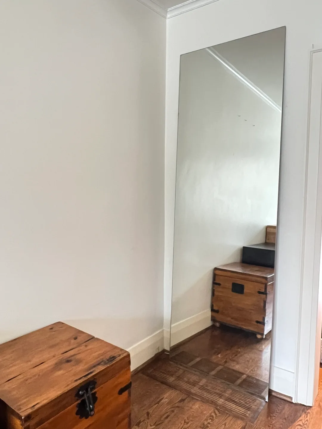 CONTENT SALE: Large, Unframed Full-Length Mirror image indicator(10)