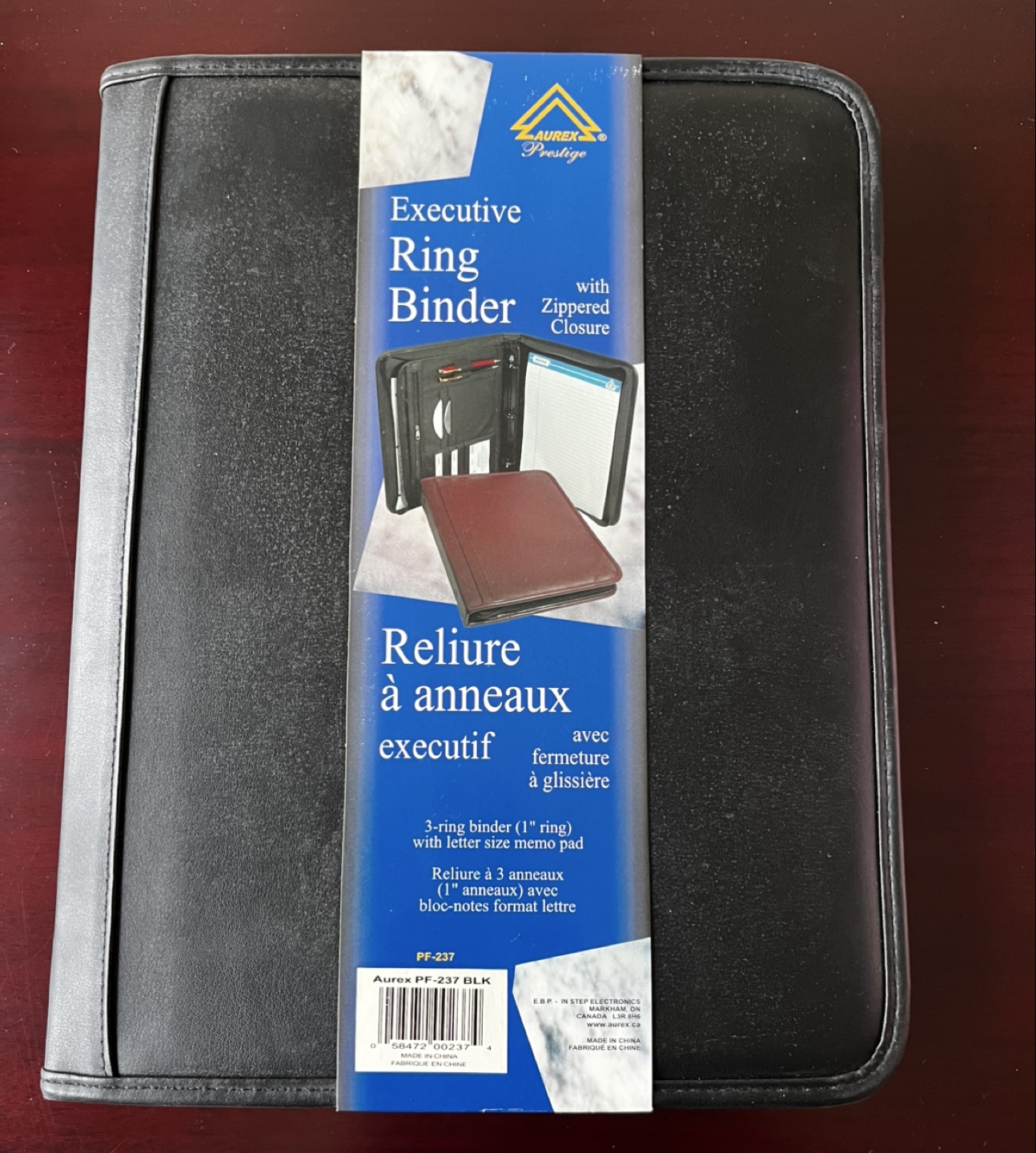 Aurex Executive Ring Binder with Zipper
