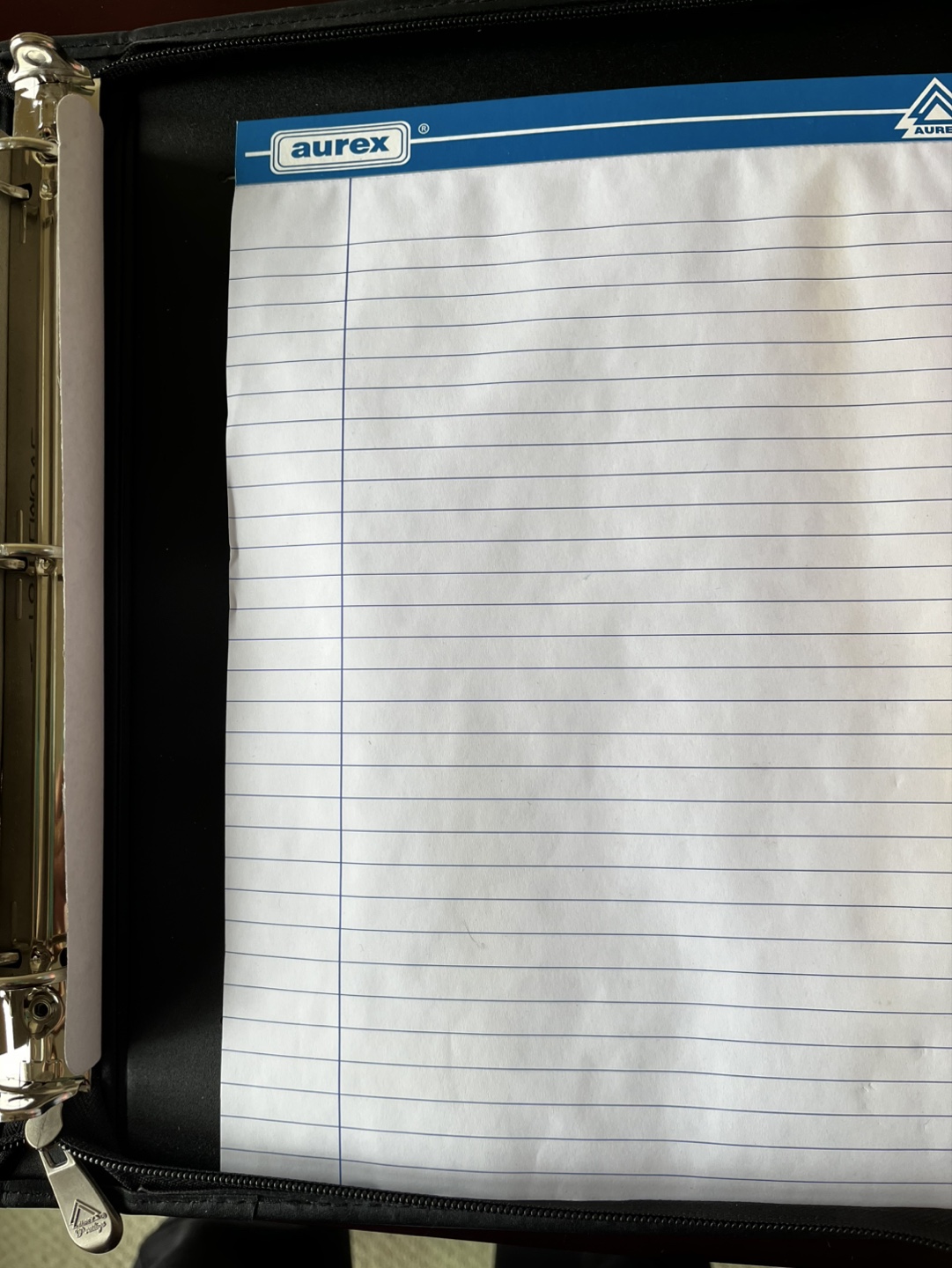 Aurex Executive Ring Binder with Zipper - photo 3