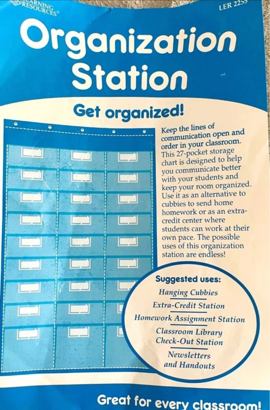 POCKET CHART ORGANIZER image indicator(2)