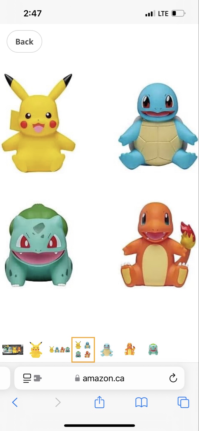 Pokemon Select 4-Pack Figures - photo 2