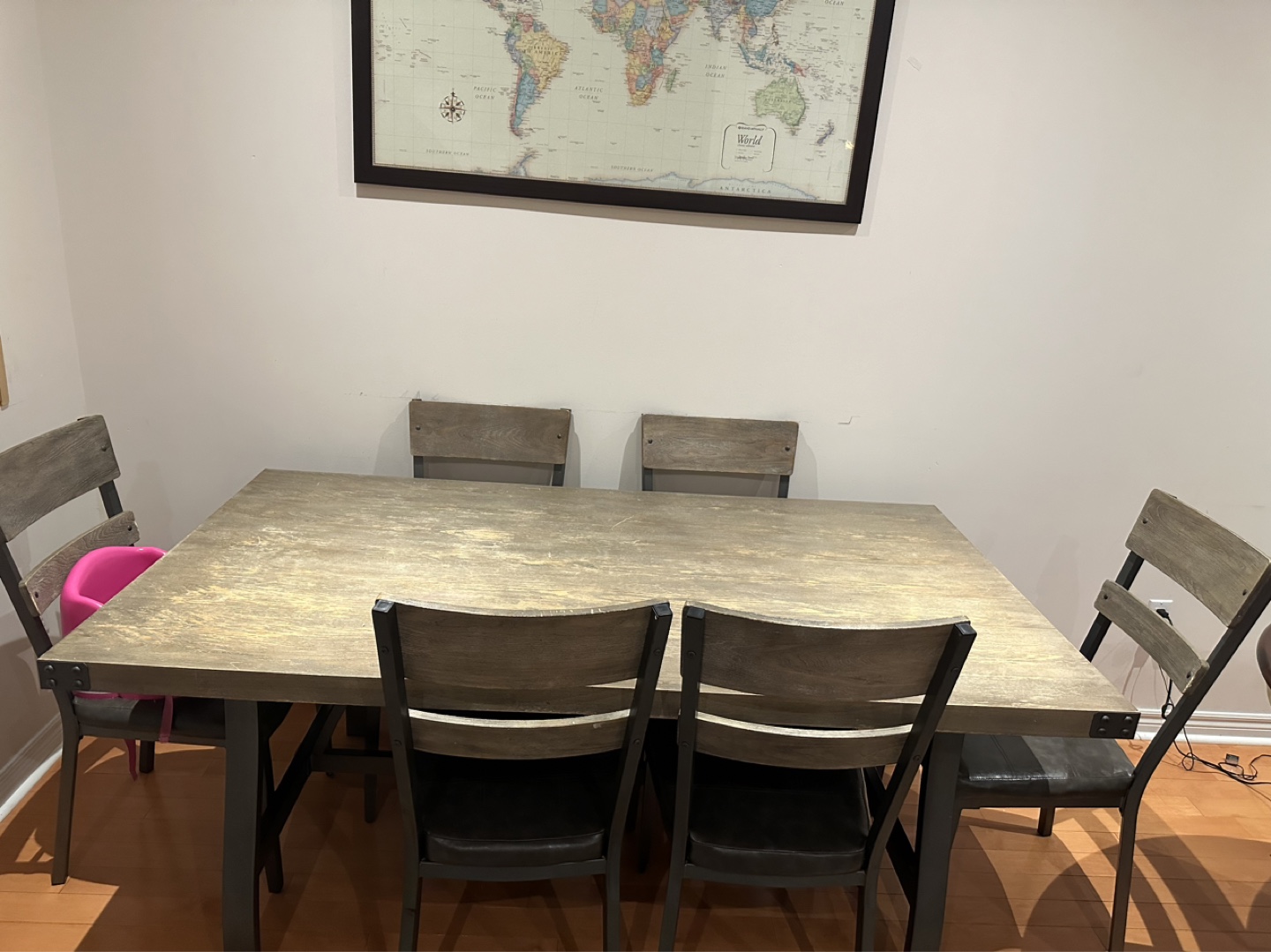 6-Piece Dining Set with Table and Chairs - photo 4